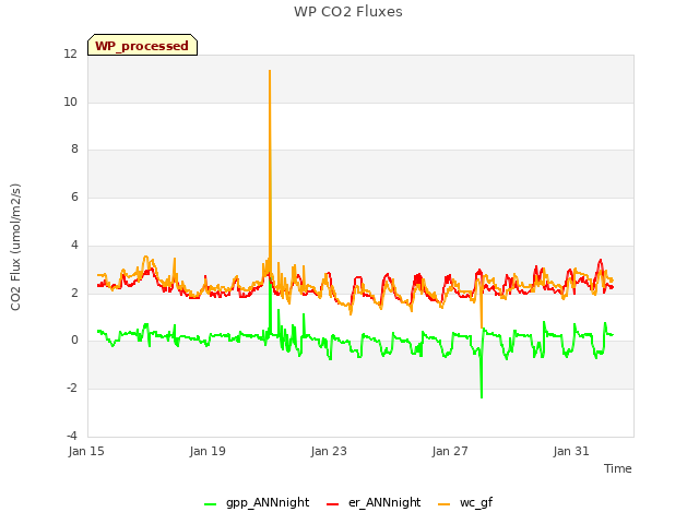 Explore the graph:WP CO2 Fluxes in a new window